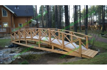 Мост садовый большой 10 метров Собственное производство